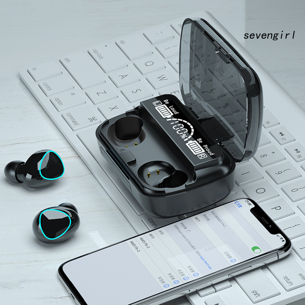 Tai Nghe Bluetooth 5.0 Không Dây Chất Lượng Cao Kèm Phụ Kiện