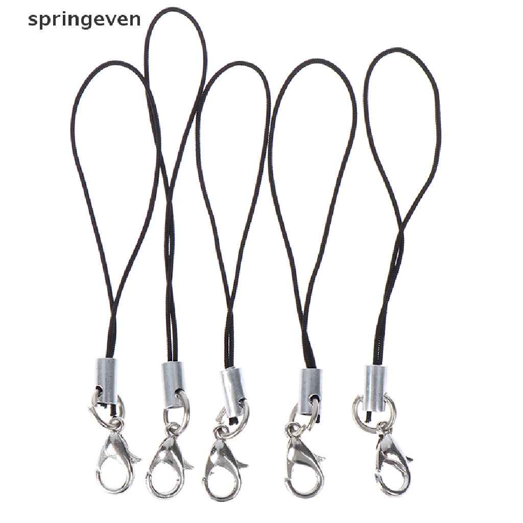 Bộ 10 Dây Móc Khóa Cho Ổ Đĩa flash USB Đen