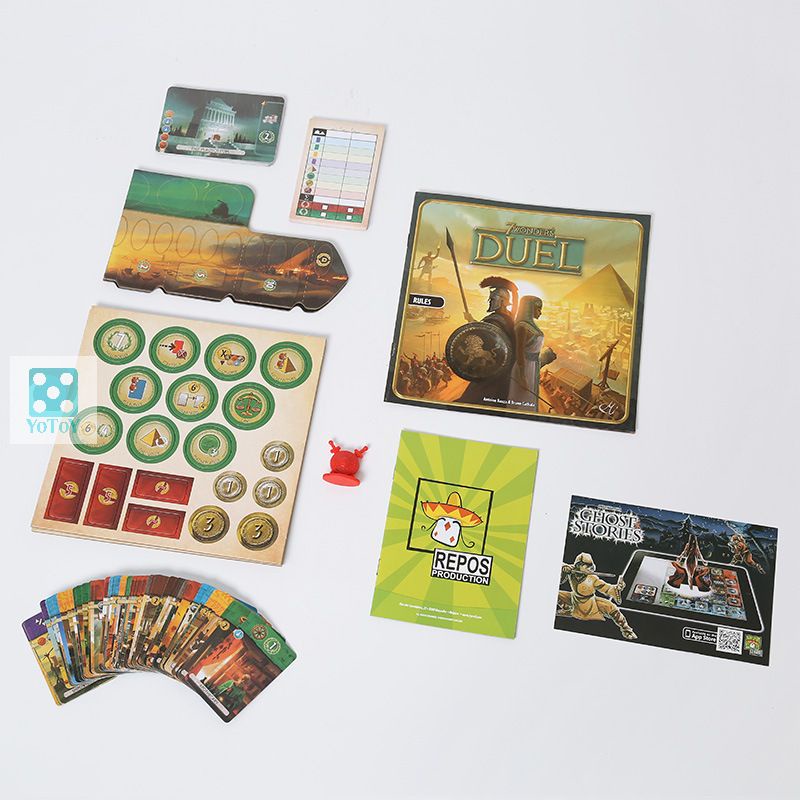 Trò chơi 7 Wonders Duel - Boardgame thách đấu 7 kì quan