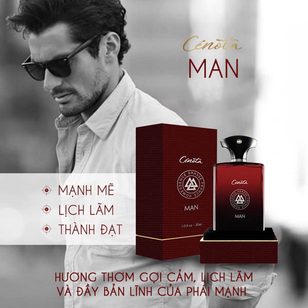 Nước Hoa Nam Cenota Man Mạnh Mẽ Nam Tính 30ml | BigBuy360 - bigbuy360.vn