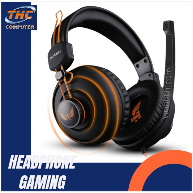 Tai nghe chụp tai chuyên Game Ovann X7 Pro Gaming chính hiệu