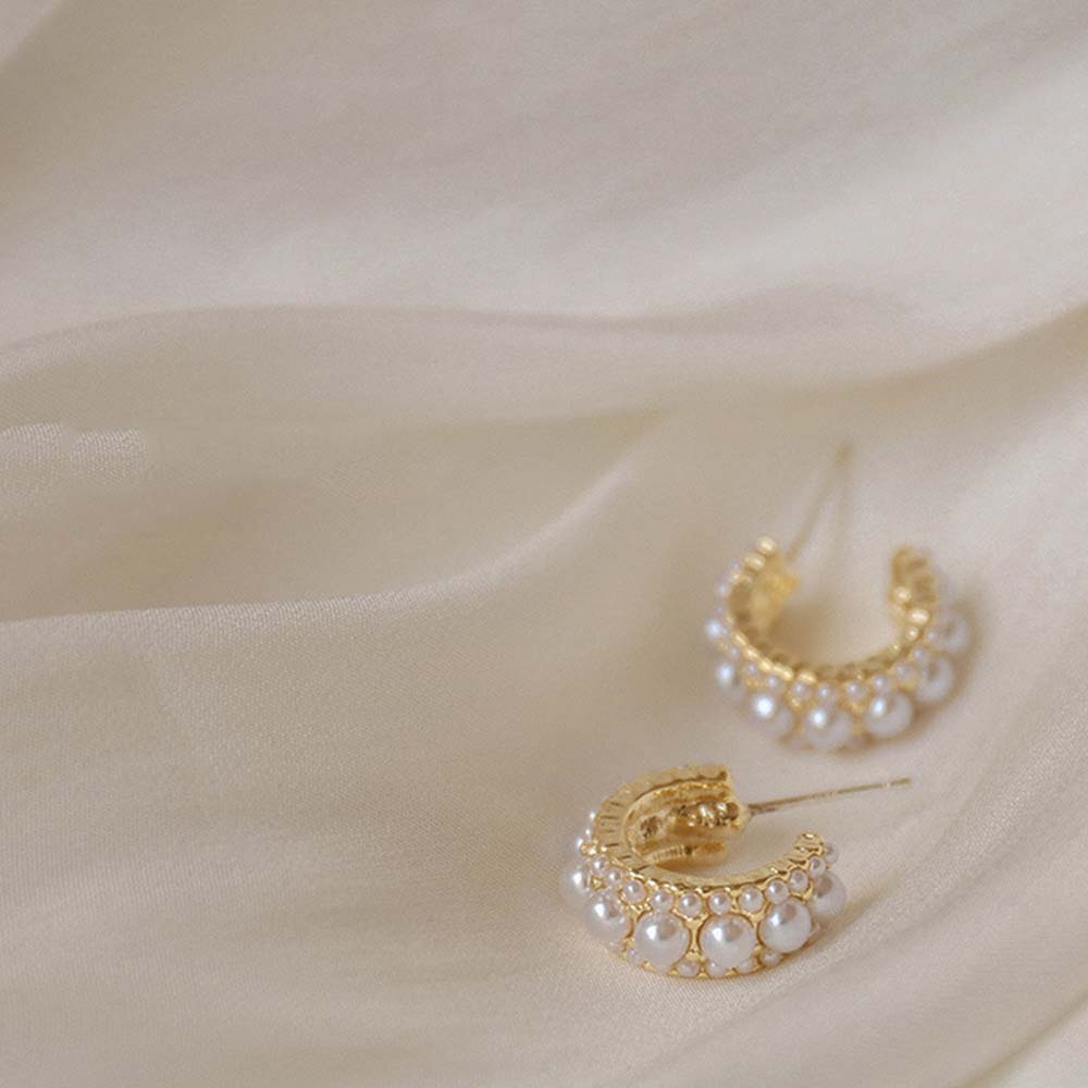 Hoa Tai Dạng Vòng Thời Trang Dành Cho Nữ