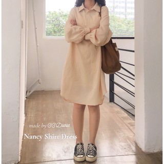 CC District - Váy sơ mi Nancy Shirt Dress