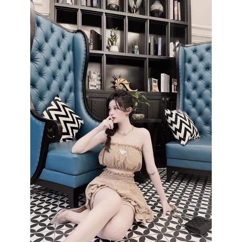 Sét áo ống chân váy bò eo ( hình thật) | BigBuy360 - bigbuy360.vn