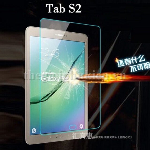 Kính cường lực Samsung Galaxy Tab S2 8.0/ T715 chống vỡ màn hình trong suốt