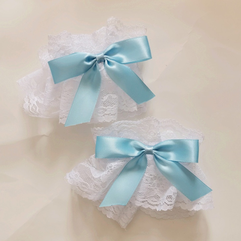Vòng Đeo Tay Vải Tuyn Phối Ren Và Bèo Phong Cách Lolita Nhật Bản