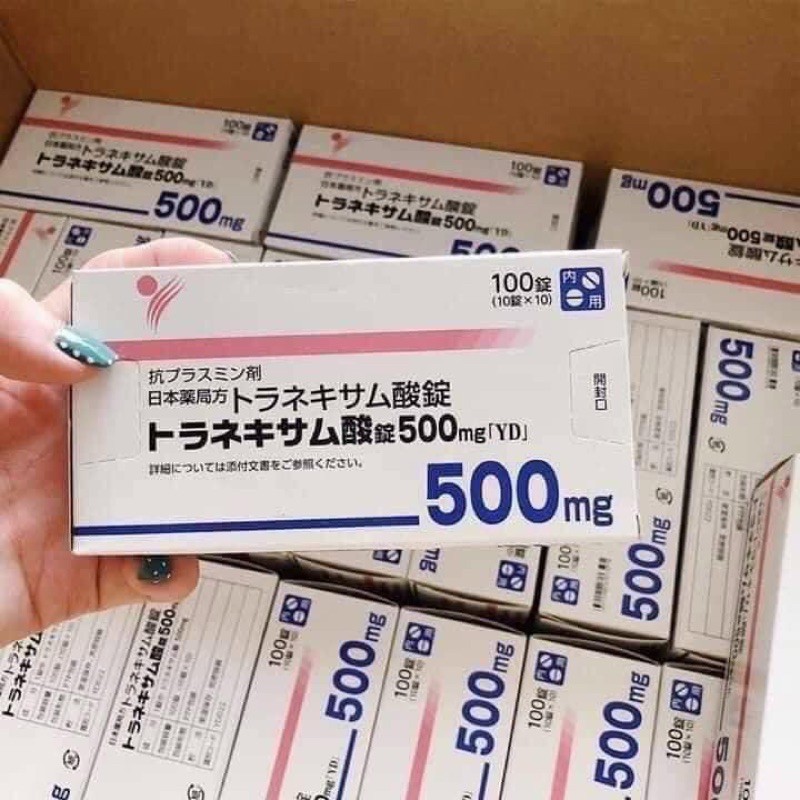 Viên uống trắng Transamin Skin White 500mg Nhật Bản | BigBuy360 - bigbuy360.vn