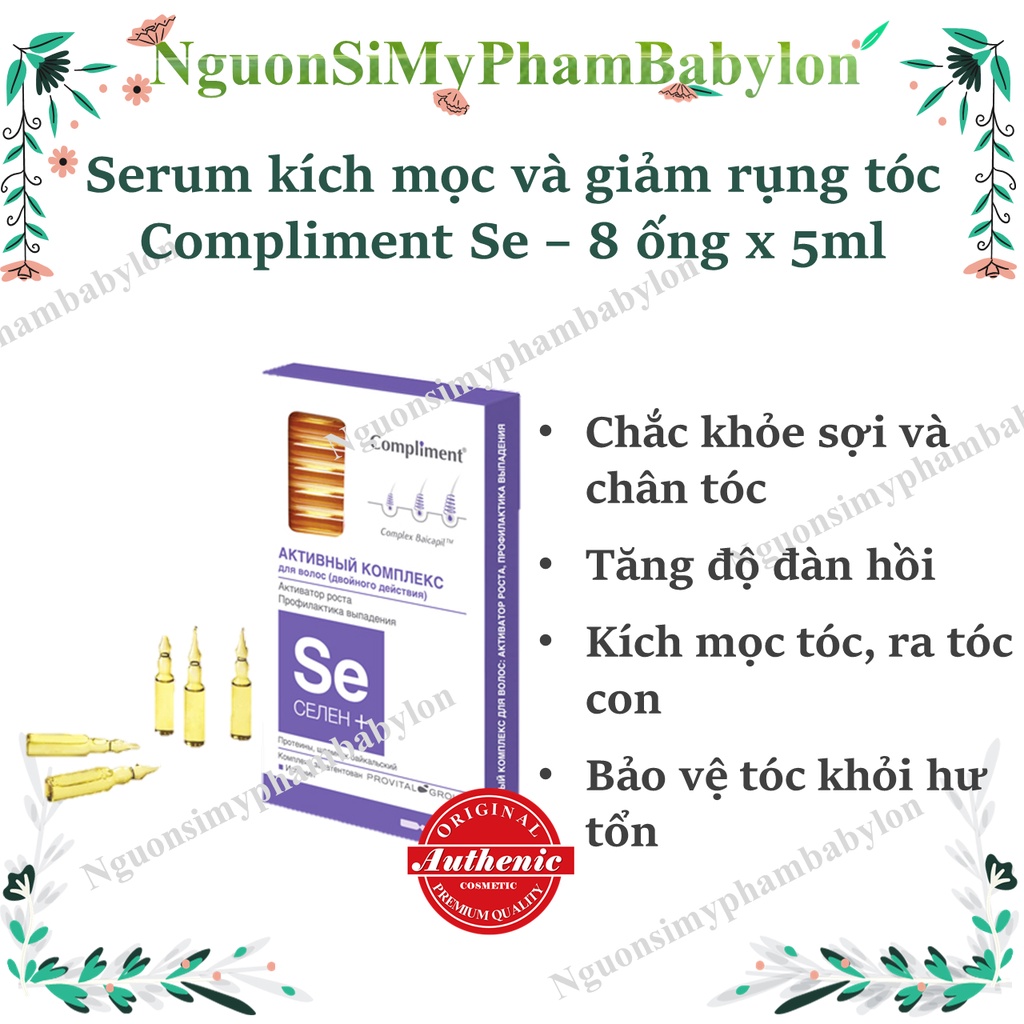 Serum tóc SE Selen Compliment kích mọc tóc