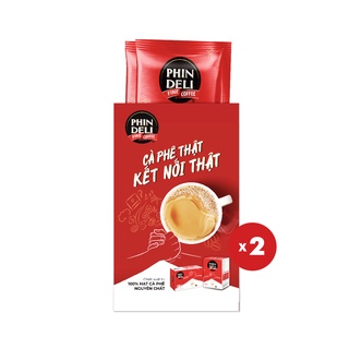 [Combo 2] Set Gói Cà Phê Hòa Tan PhinDeli 3in1