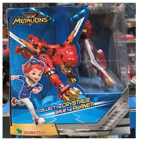 Đồ chơi Robot Biến Hình METALIONS Chính Hãng Young Toys - LEO 880198140286