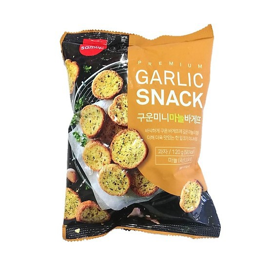 Snack bánh mì bơ tỏi Samlip 120gr