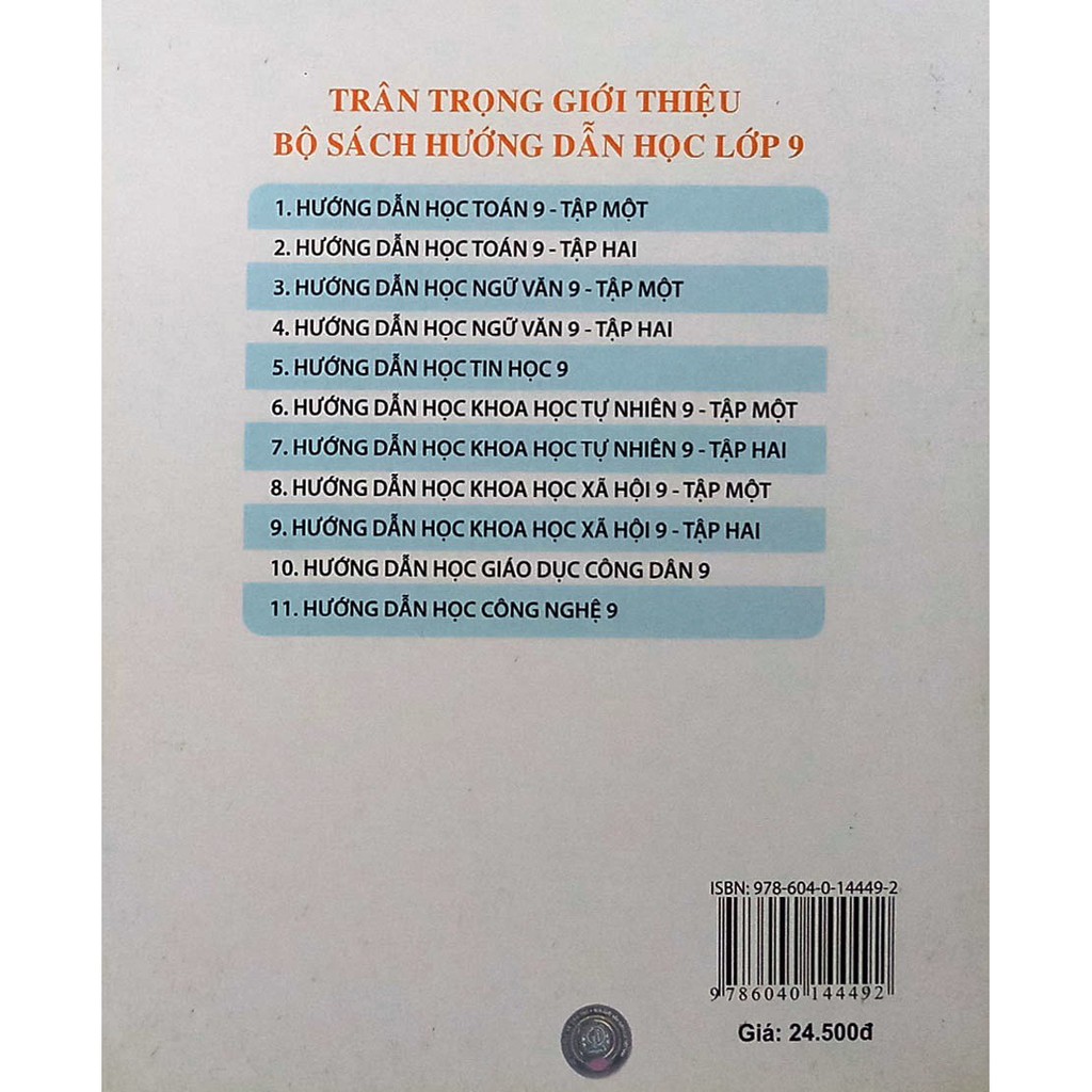 Sách - Hướng dẫn học Khoa học xã hội 9 - tập hai (sách VNEN)