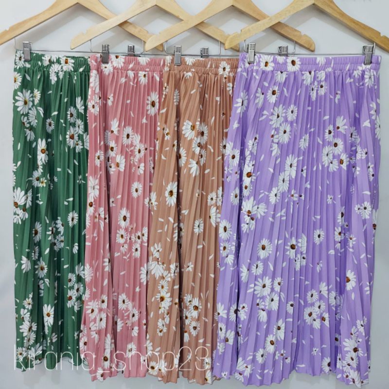 Mặt nạ hóa trang hoa hướng dương MOTIF SKIRT / Latest DAILY SKIRT / Dòng Priscet SKIRT