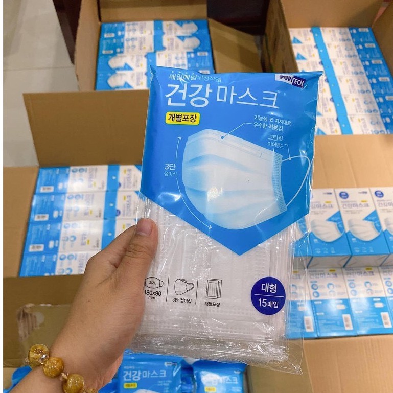 Combo 10 KTYT White 5 Lớp Kháng Khuẩn Korea | BigBuy360 - bigbuy360.vn