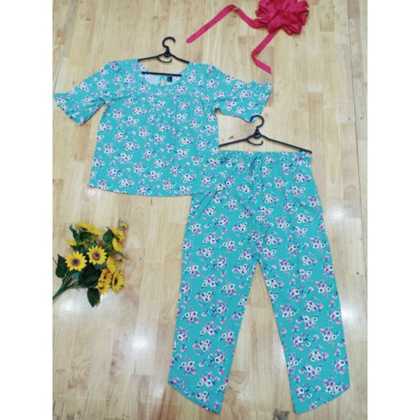 Bộ tole lanh nữ quần dài size M, L hàng vnxk. Bộ tole mặc nhà