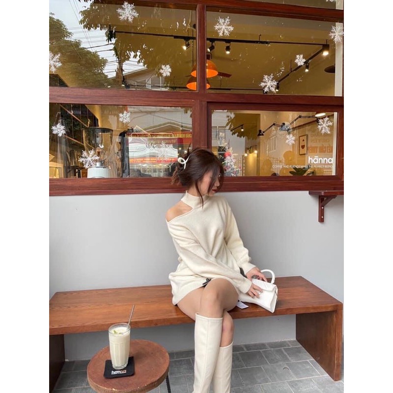 [ HÀNG HOT ] Len khoét vai chất len phom thường | BigBuy360 - bigbuy360.vn