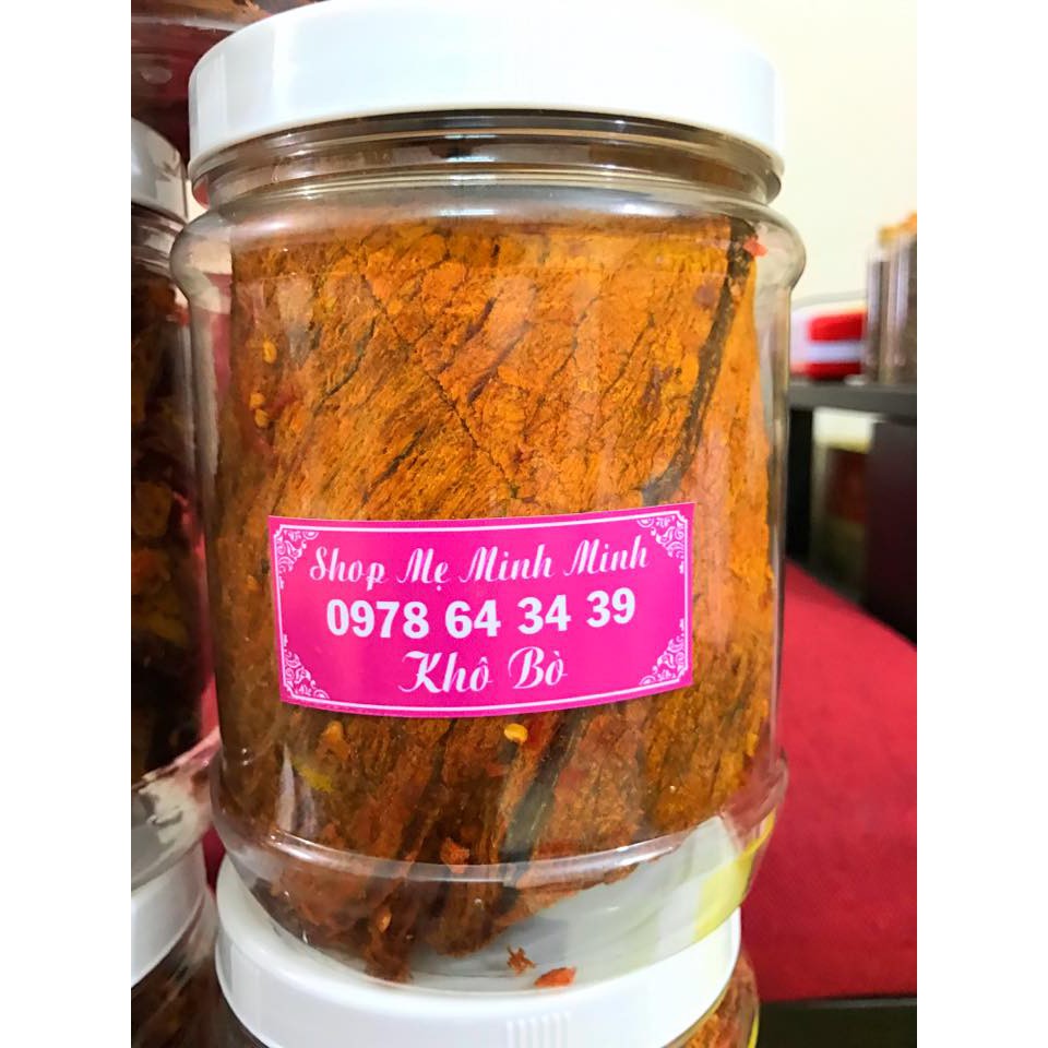 Khô bò miếng nhà làm