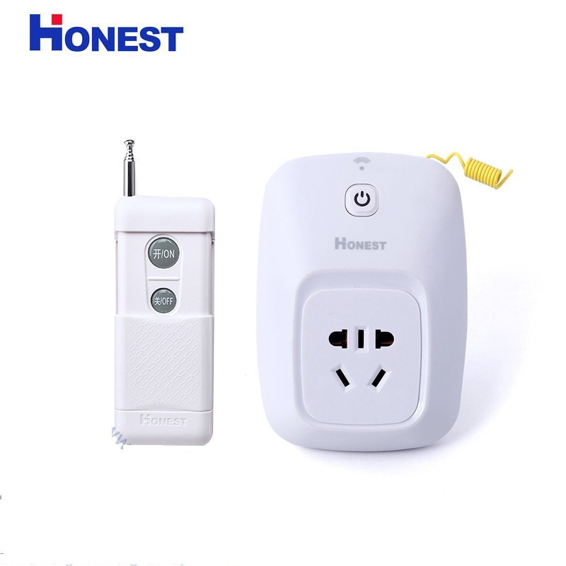 Ổ cắm điều khiển từ xa 1Km Honest HT-6805W Công suất lớn 30A