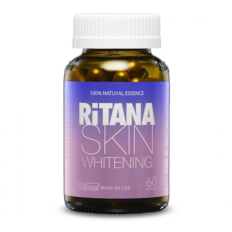 Ritana Skin Whitening Ecogreen - Viên uống giúp trắng da, mờ sạm (60 viên)