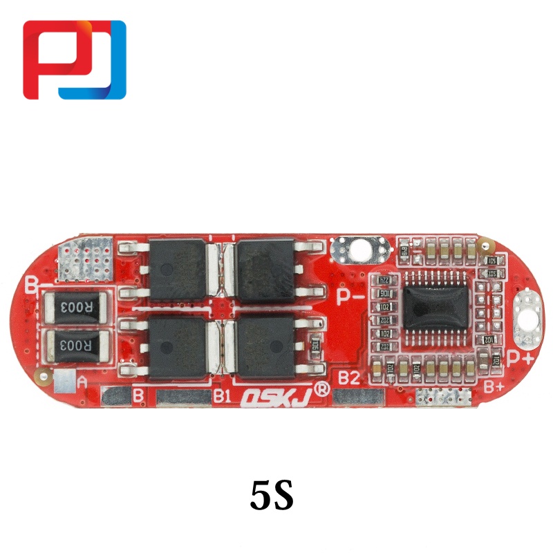Bảng Mạch Sạc Pin Lithium 18650 Lipo Bms 18650 1S 2S 10A 3S 4S 5S 25A Bms