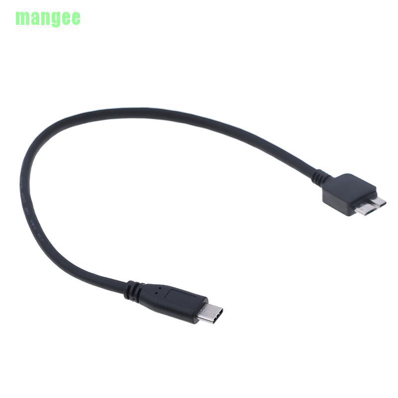 Dây Cáp mg Chuyển Đổi Từ Usb C Sang Micro Usb Type C Sang Micro B Cho Ổ Cứng Hdd 30cm