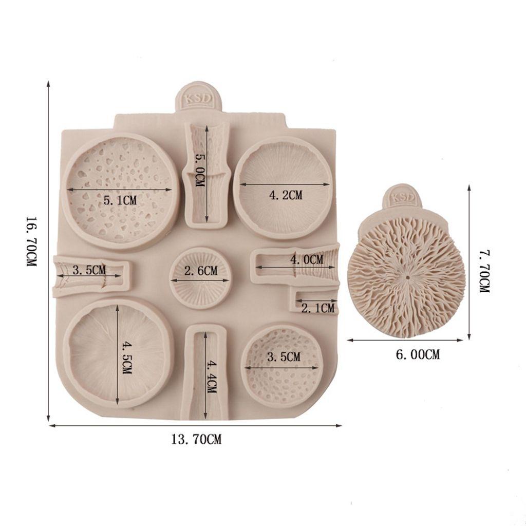 YIYU 1 Khuôn Làm Nến DIY Bằng Silicone Không Dính Kích Thước Lớn