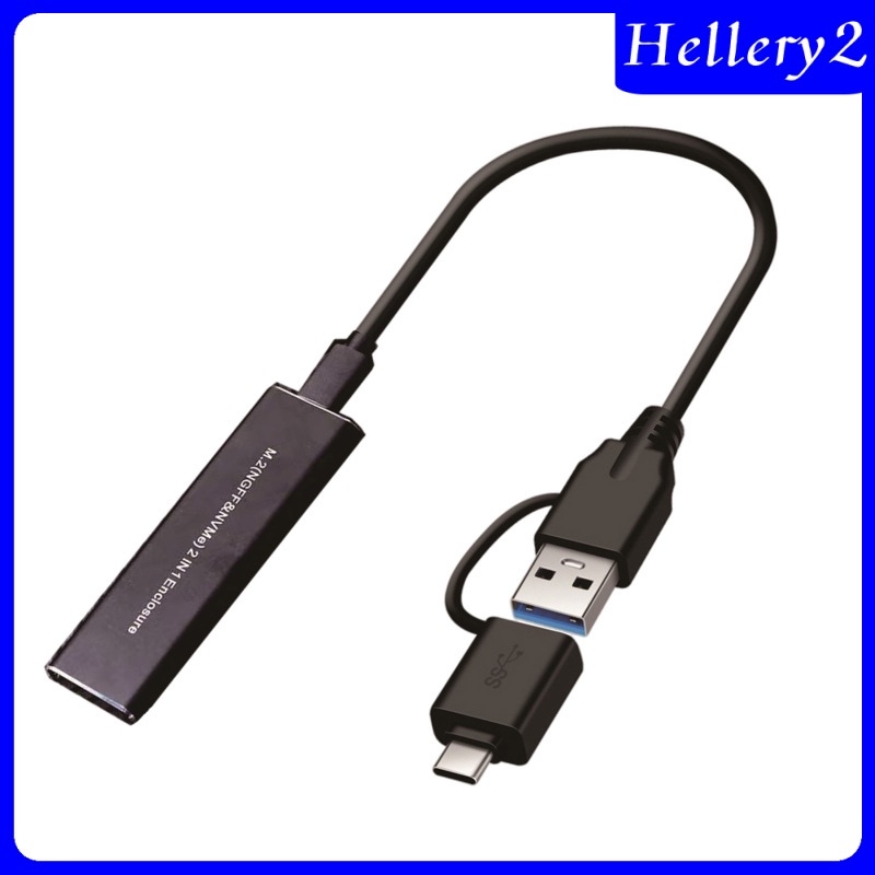 [HELLERY2] M.2 NVME SSD SATA Enclosure Adapter USB C Case Dual Protocol | BigBuy360 - bigbuy360.vn