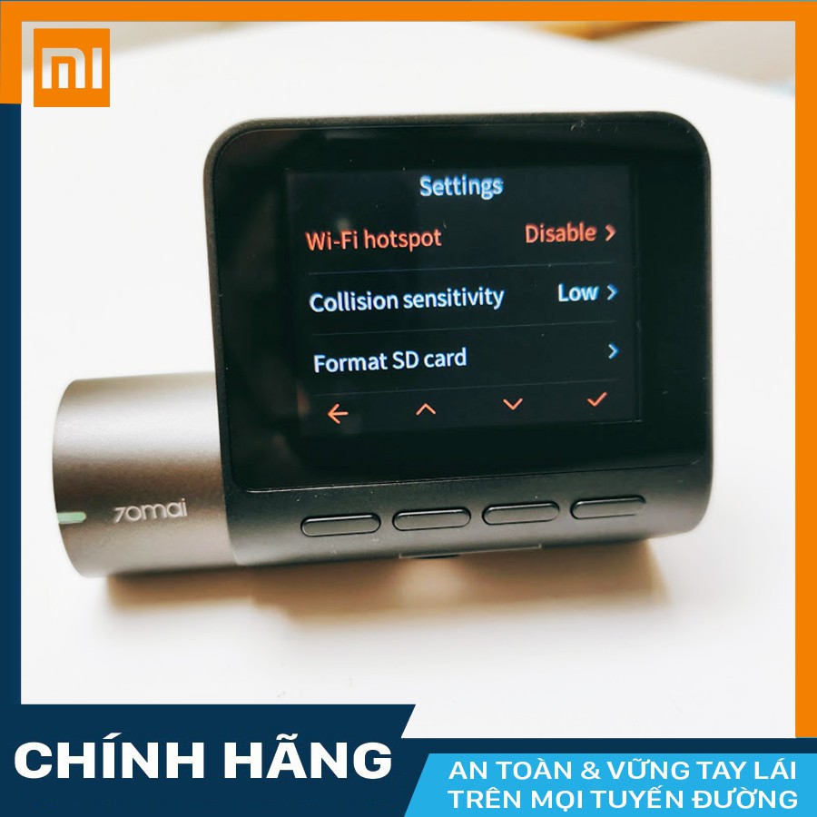 Camera Hành Trình Xiaomi 70Mai Pro (tiếng Anh) + GPS + thẻ nhớ 32GB Class 10 | BigBuy360 - bigbuy360.vn