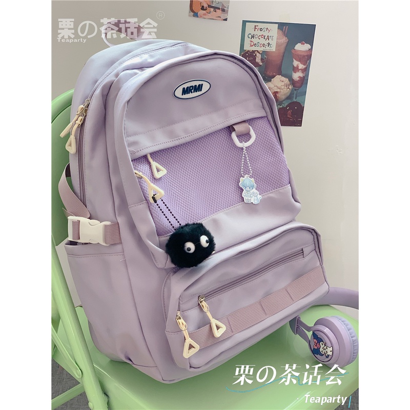 Balo nữ đi học unisex cá tính đẹp , cặp sách học sinh cấp 2, cấp 3 thời trang ulzzang giá rẻ B409