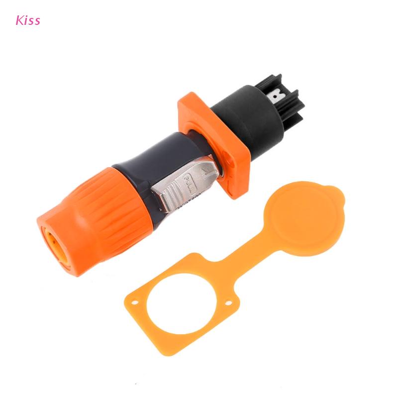 Kiss Phích Cắm Điện Ba Lõi Chống Thấm Nước Công Suất Cao 20A