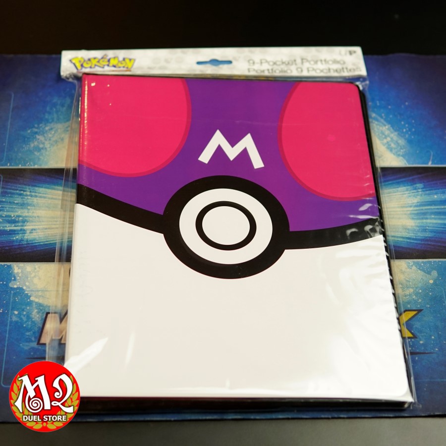 Album sưu tập thẻ bài Pokemon TCG Ultra Pro Portfolio - Master Ball (9-Pocket) - Sức chứa 180 lá bài