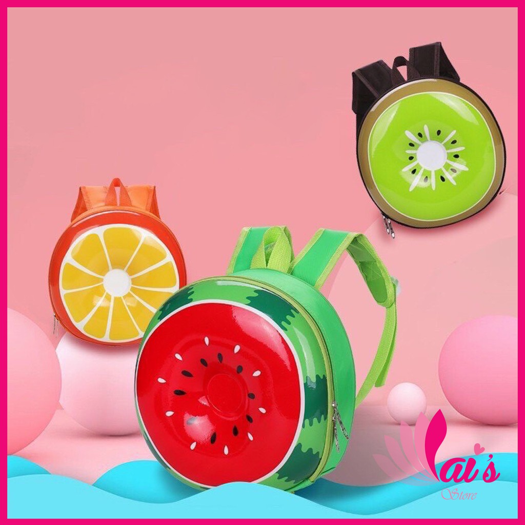 Balo Trứng Hình Hoa Quả Siêu Xinh Cho Bé Đi Học Mầm Non, Mẫu Giáo