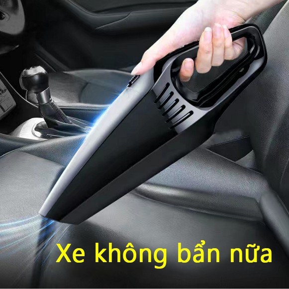 X05[HÚT CỰC MẠNH] Máy Hút Bụi Cầm Tay Mini Không Dây và Có Dây Cho Ô Tô và Gia Đình