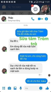 Sữa tắm tràm trà cho bé