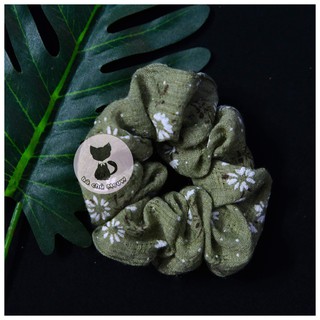 Dây cột tóc hoa - Đồ cột tóc hoa - Vintage Scrunchies