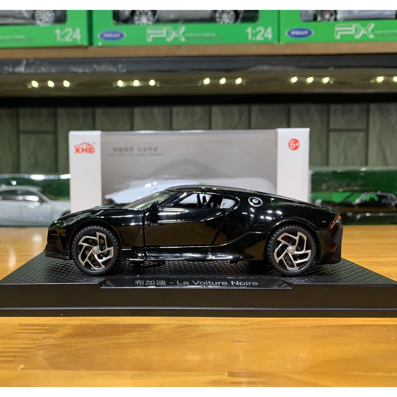 Mô hình trưng bày siêu xe Bugatti La Voiture Noire tỉ lệ 1:32 XHD màu đen
