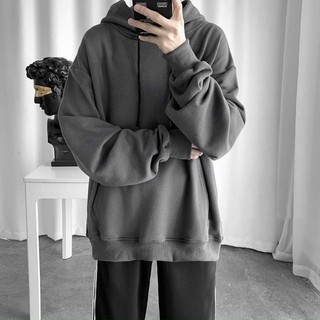 ÁO HOODIE BASIC XÁM