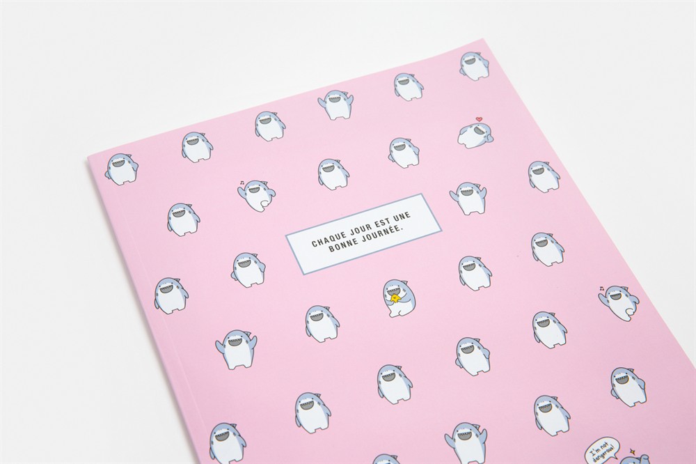 Sổ Ghi Chú ARTBOX Màu Hồng Họa Tiết Nhân Vật Hoạt Hình Boss Cho Học Kỳ Mới