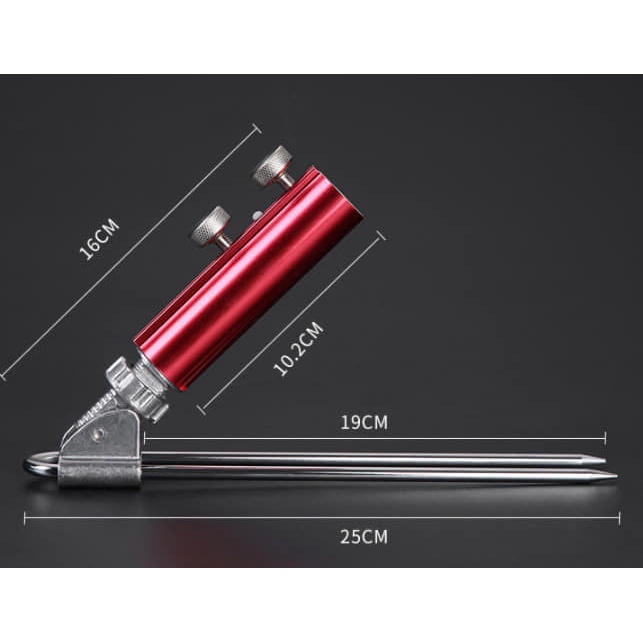 Chống Cần Câu Cắm Mặt Đất Xoay 360 Độ