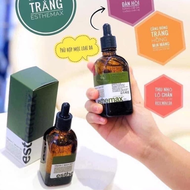 Serum truyền trắng vitaminc