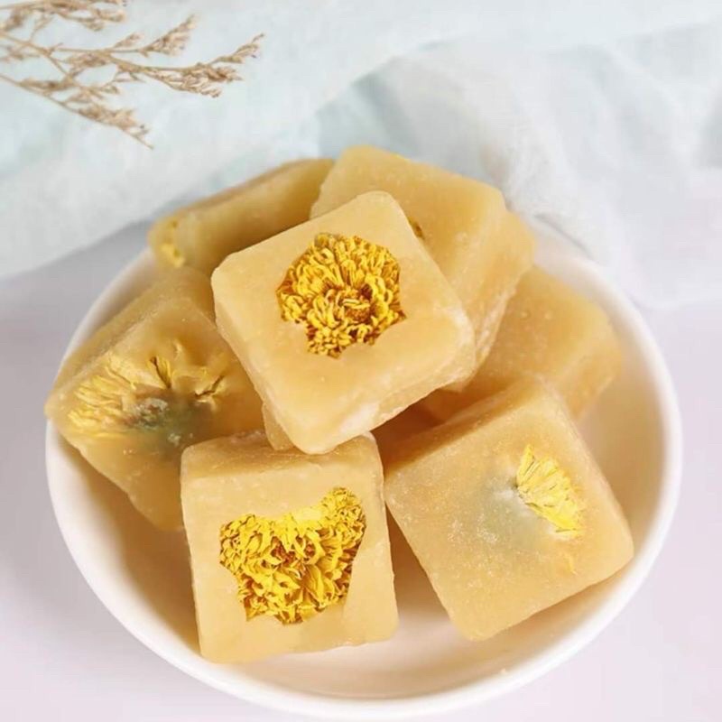 THANH NHIỆT -THƠM NGON - TRÀ HOA CÚC ĐƯỜNG PHÈN MẬT ONG (handmade)