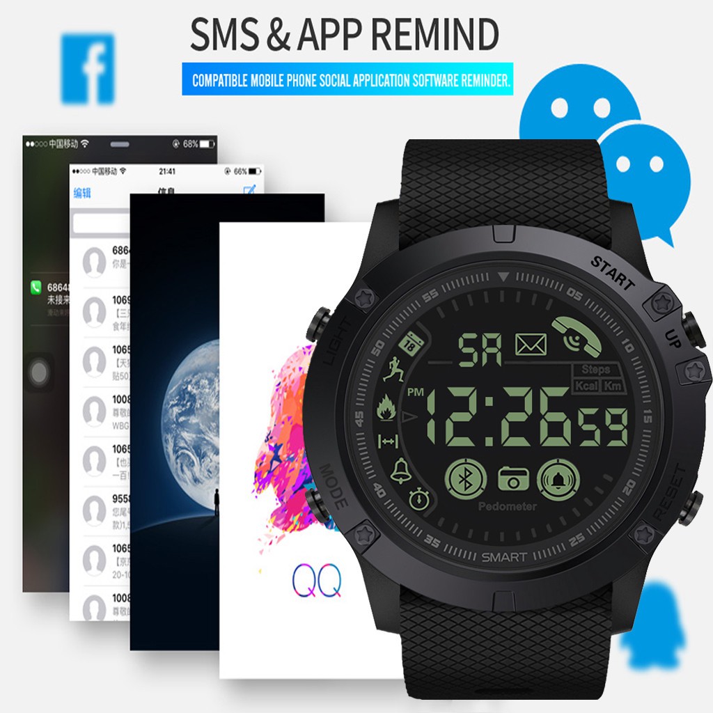 Đồng Hồ Đeo Tay Thông Minh 33-tsby Time 24h Kèm Phụ Kiện