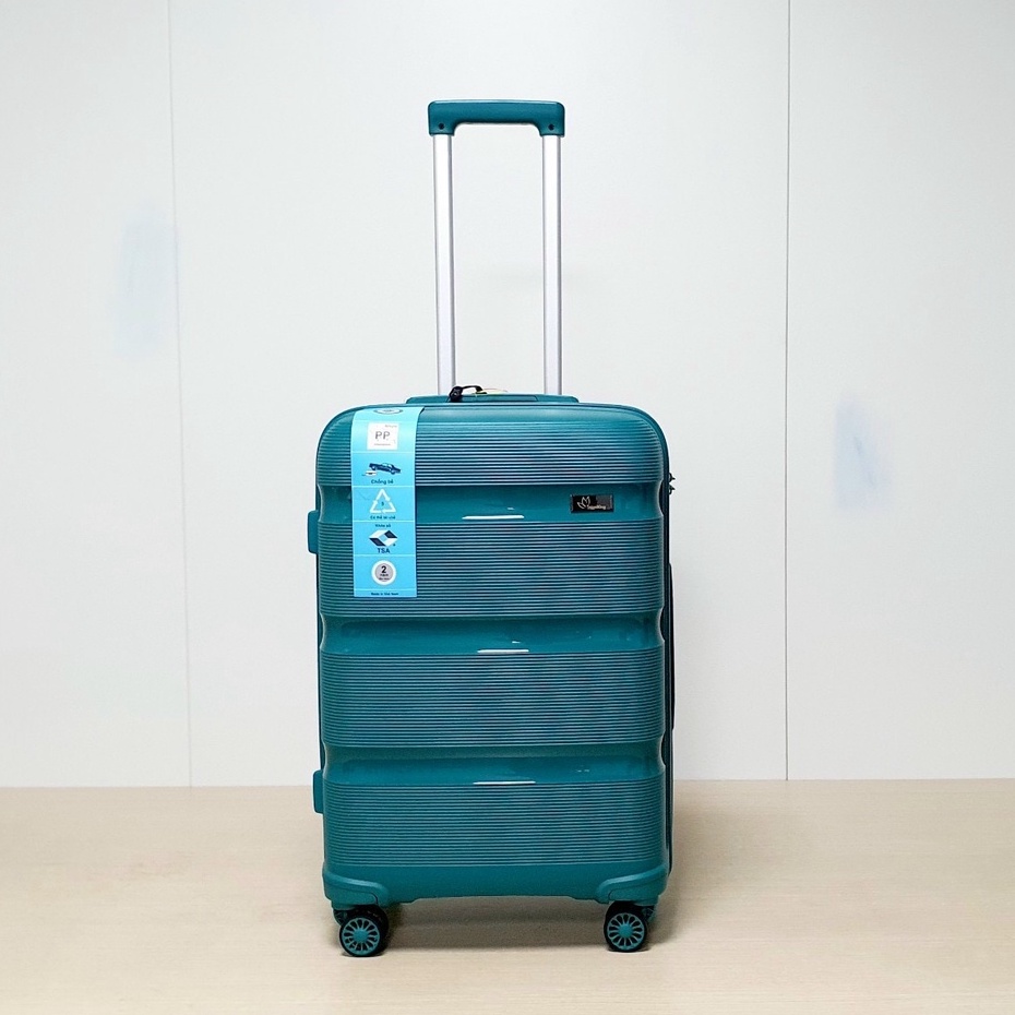 Vali nhựa chống bể vỡ TRAVELKING884 nhựa PP 3 size 20, 24, 28 inch BH 10 năm - VALIKING