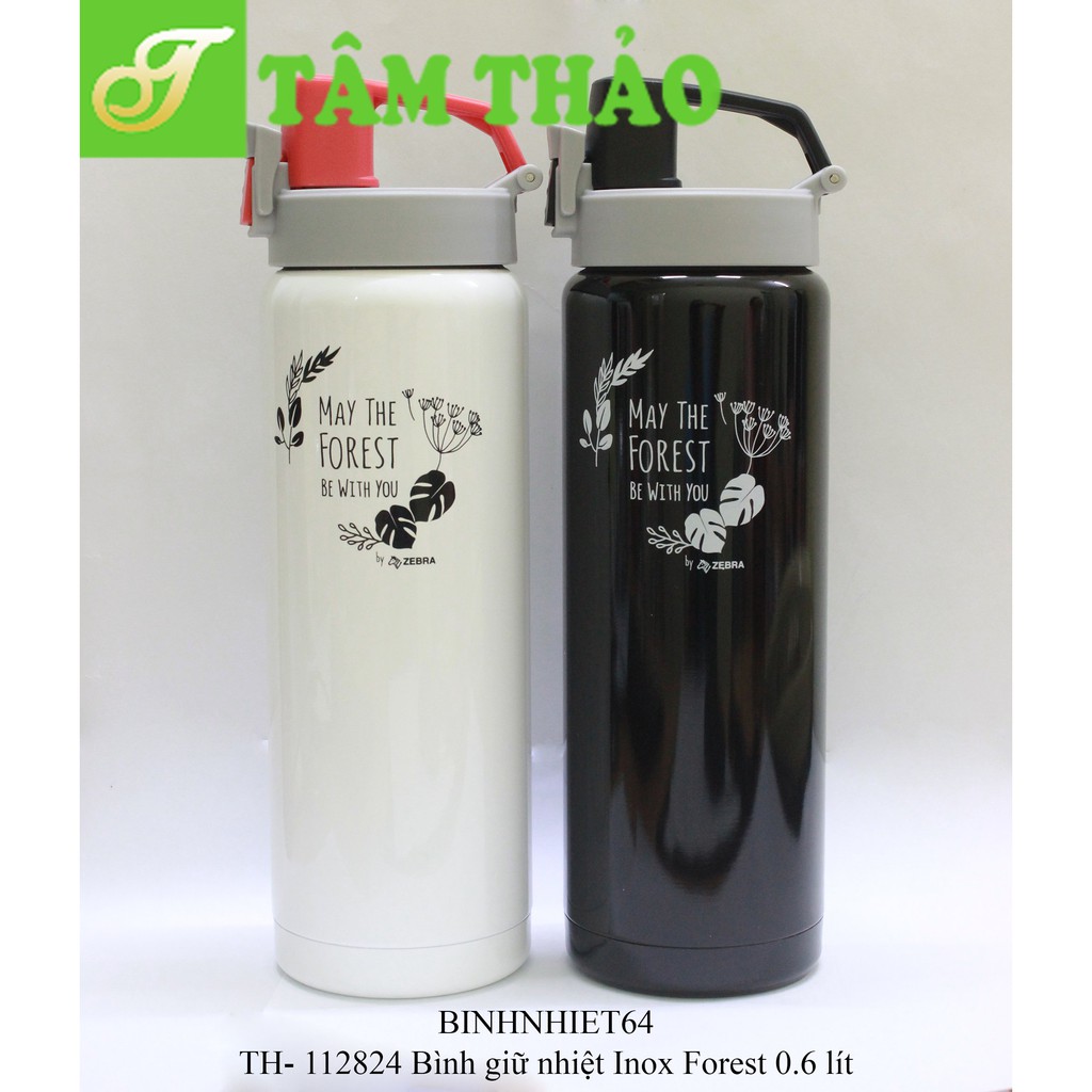 Bình giữ nhiệt Inox Forest 0.6 lít Hàng Thái Lan cao cấp