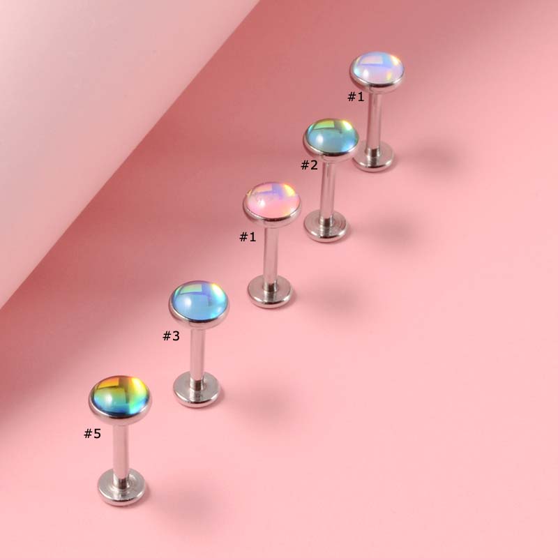 1 Khuyên Xỏ Sụn Tai Bằng Thép Không Gỉ 16G