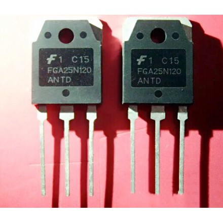 IGBT BẾP TỪ FGA25N120 CHÍNH HÃNG THÁO MÁY CHÂN DÀI