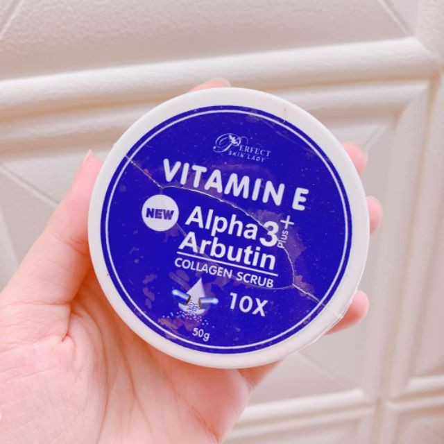 TẨY TẾ BÀO CHẾT VITAMIN E ALPHA ARBUTIN 3+ 50G THÁI LAN CHÍNH HÃNG - 6838