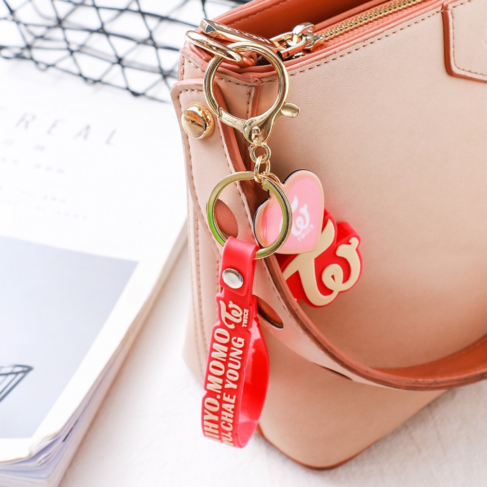 Móc Chìa Khóa / Điện Thoại Hình Nhóm Nhạc Hàn Quốc Bts Blackpink Got7 Twice Giá Đỡ