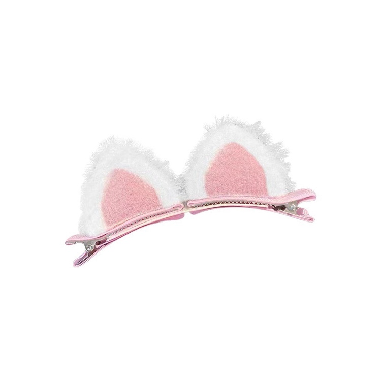 Kẹp tóc thiết kế tai mèo dễ thương dành cho bé gái