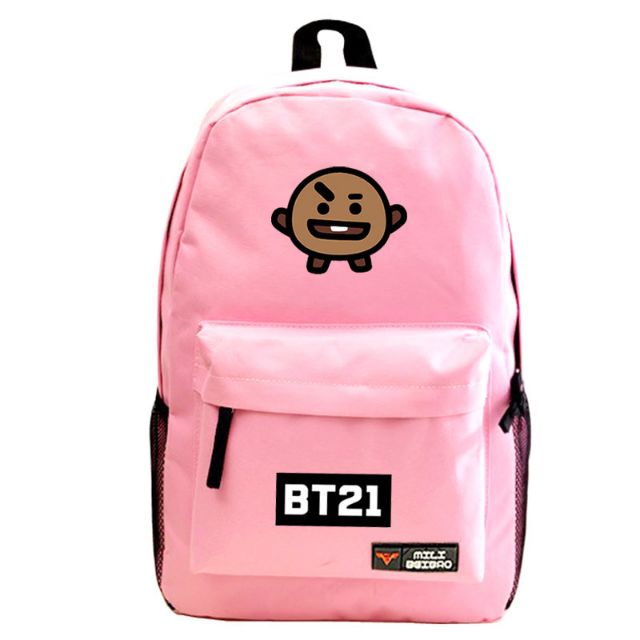 Balo BT21 hồng